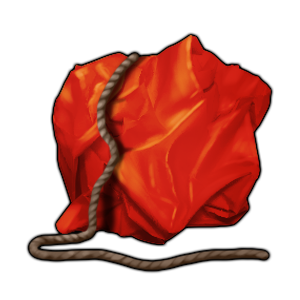 crumpled_red_wrapping_paper
